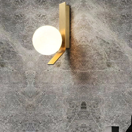 New Nordic Luxury Ball Copper Wall Lamp Lamps