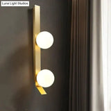 New Nordic Luxury Ball Copper Wall Lamp Copper Wall Lamps