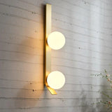 New Nordic Luxury Ball Copper Wall Lamp Lamps