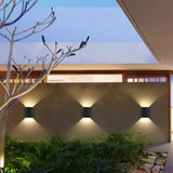 New Wall Lamp Led Aluminum Outdoor Indoor Ip65 Up Down White Black Modern For Home Stairs Bedroom