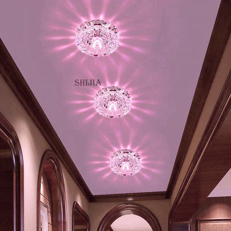 Nia - Flush Mount Small Led Ceiling Light For Art Gallery Decoration Front Balcony Lamp Porch Light