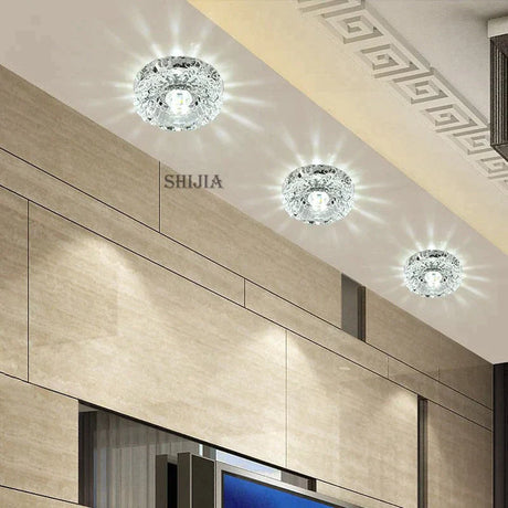 Nia - Flush Mount Small Led Ceiling Light For Art Gallery Decoration Front Balcony Lamp Porch Light