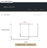 Nora - Linear Led Ceiling Chandelier