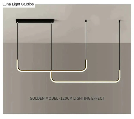 Nora - Linear Led Ceiling Chandelier
