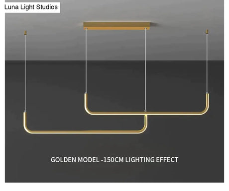 Nora - Linear Led Ceiling Chandelier