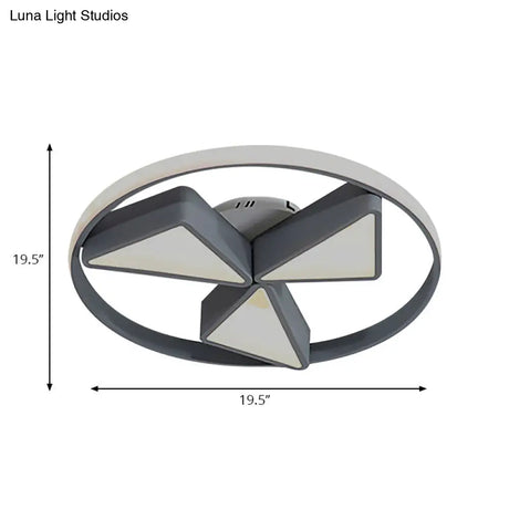 Nordic Acrylic Flush Ceiling Light For Dining Room