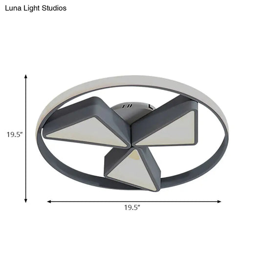 Nordic Acrylic Flush Ceiling Light For Dining Room