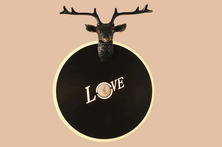Nordic Antlers Schlafzimmer Wohnzimmer Kupfer Wandleuchte