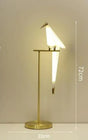 Nordic Bird Floor Lamp Creative Acrylic Thousand Paper Cranes Lamps For Living Room Bedroom Home