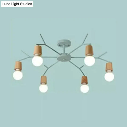 Nordic Branch Chandelier - Stylish Metal Pendant Light For Living Room