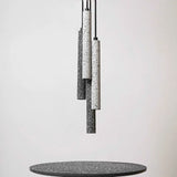 Nordic Cylindrical Pendulum Light Hanging Pendant In White/Black Black / 10’ Lighting