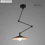 Nordic Diy Personality Pendant Lights Folding Iron Lamp Hanging Bedroom Study Bar Restaurant