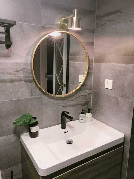Nordic Goldene Wohnzimmer Schlafzimmer Nacht Badezimmer Kupfer Wand Lampe