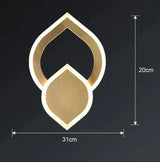 Nordic Light Luxury Room All Copper Wall Lamp Lamps