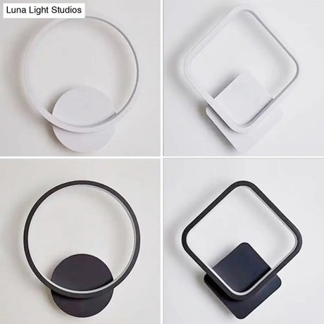 Nordic Line Led Wall Lamp For Corridor And Bedroom Ambient Lighting