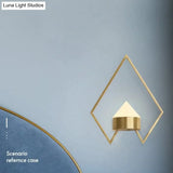 Nordic Living Room Background Copper Wall Lamp Copper Wall Lamps