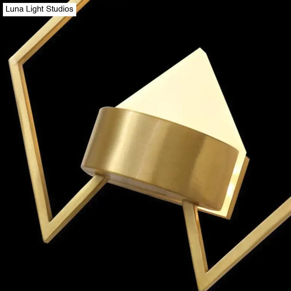 Nordic Living Room Background Copper Wall Lamp Copper Wall Lamps