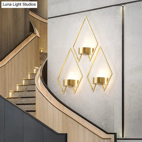 Nordic Living Room Background Copper Wall Lamp Copper Wall Lamps