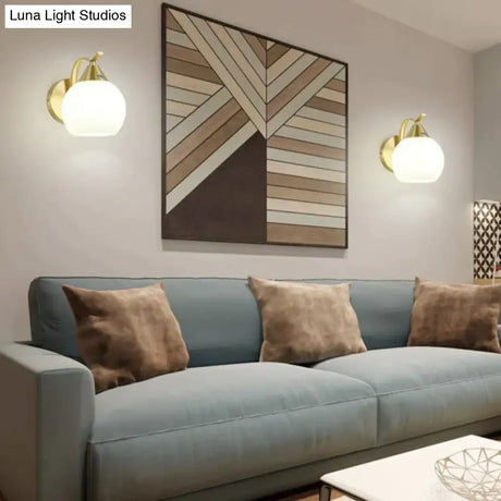 Nordic Living Room Background Wall Bedroom Copper Wall Lamp Copper Wall Lamps