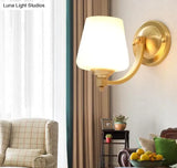 Nordic Living Room Bedroom Copper Wall Lamps Copper Wall Lamps