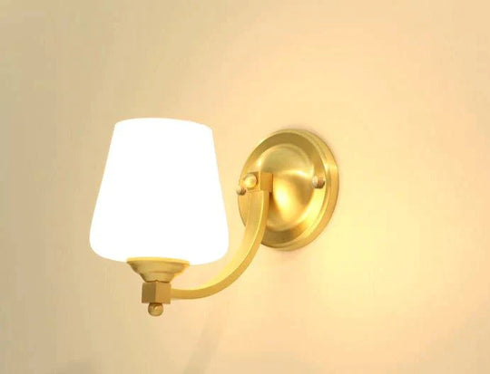 Nordische Wohnzimmer Schlafzimmer Kupfer Wandlampen