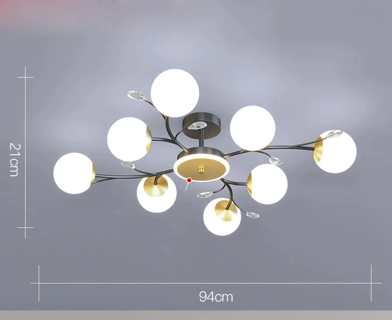 Nordic Wohnzimmer Lampe Einfache Moderne Atmosphäre Luxus Decke Lampe