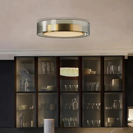 Nordic Living Room Special Light Luxury Lamp 50cm iron tricolor Ceiling