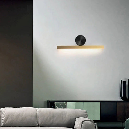 Nordic Luxus Einfache Kreative Moderne Hintergrund Wand Korridor Kupfer Wand Lampe