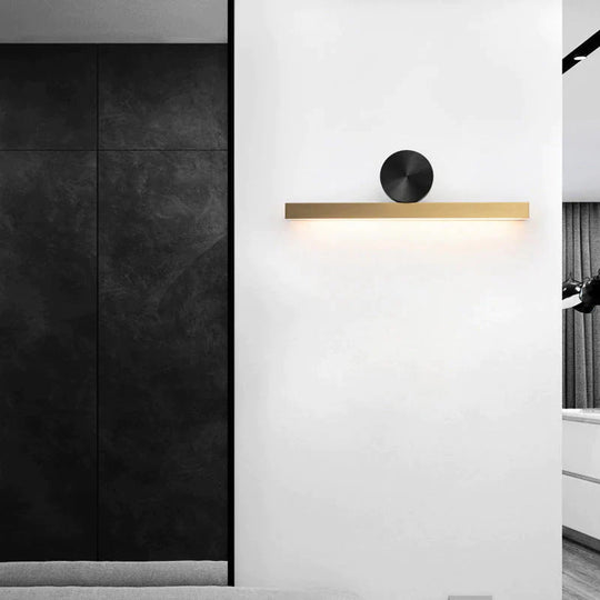 Nordic Luxus Einfache Kreative Moderne Hintergrund Wand Korridor Kupfer Wand Lampe