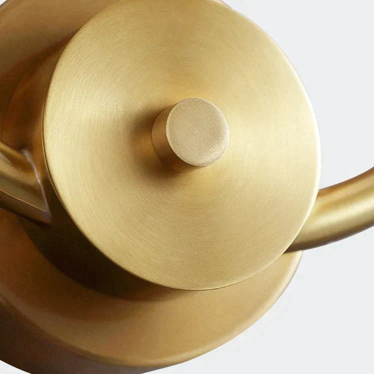 Nordic Luxury Wall Lamp Crystal Copper Lamps