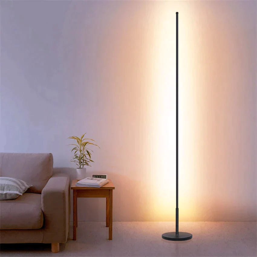 Nordic Minimalism Led Floor Lamp Bedroom Bedside Decoration Home Light Indoor Lighting Standing
