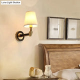 Nordic Minimalist Bedroom Bedside Full Copper Wall Lamp Copper Wall Lamps