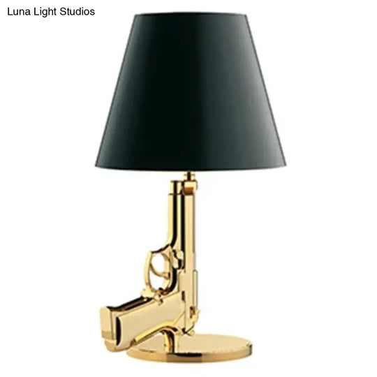 Nordic Modern Ak47 Gun_Lounge Silvery Gold Lustre Bedroom Lamp Led Floor Lamps Kids Children Room