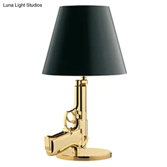 Nordic Modern Ak47 Gun_Lounge Silvery Gold Lustre Bedroom Lamp Led Floor Lamps Kids Children Room