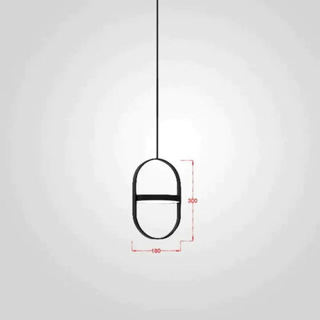 Nordic Modern Geometry Simple Rotary Pendant Lights Designer Luminarias Circular Hanging Lamp Bar