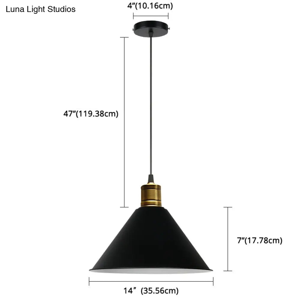 Nordic Style Metal Hanging Pendant Lamp With Modern Design - Ideal For Restaurant Ceilings