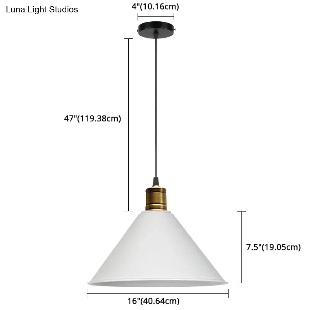 Nordic Style Metal Hanging Pendant Lamp With Modern Design - Ideal For Restaurant Ceilings