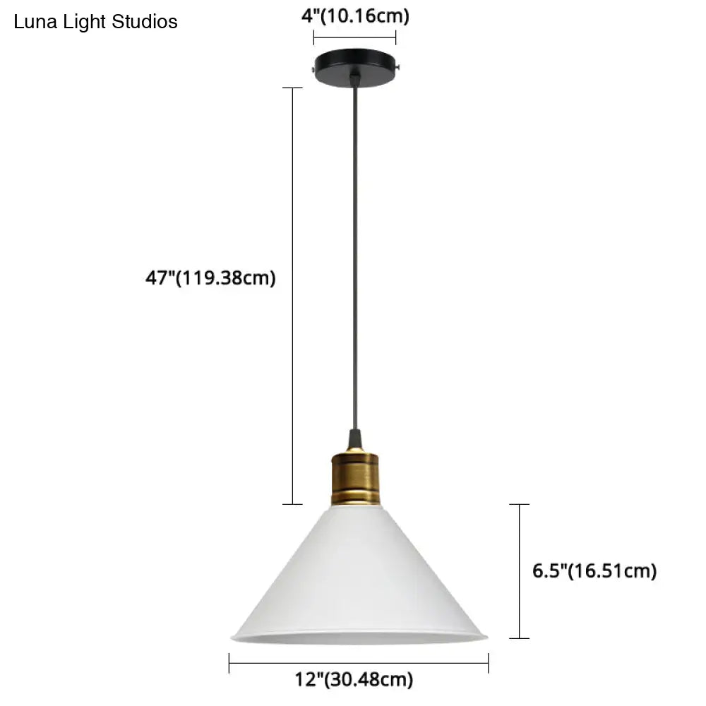 Nordic Style Metal Hanging Pendant Lamp With Modern Design - Ideal For Restaurant Ceilings