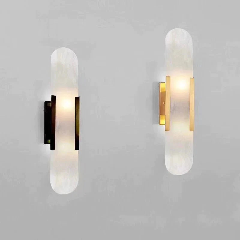 Nordic Moderne Einfache Kupfer Marmor Wand Lampe Treppen Studie Schlafzimmer Kupfer Wand Lampe 