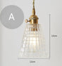 Nordic Post-Modern Creative Glass Single-Head E27 Pendant Light For Dining Room Living Bedroom