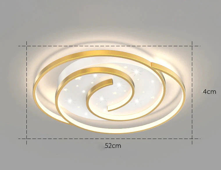 Nordic Einfache Moderne Atmosphäre Licht Luxus Wohnzimmer Schlafzimmer Decke Lampe