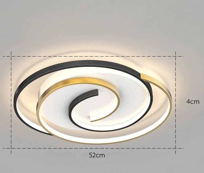 Nordic Einfache Moderne Atmosphäre Licht Luxus Wohnzimmer Schlafzimmer Decke Lampe