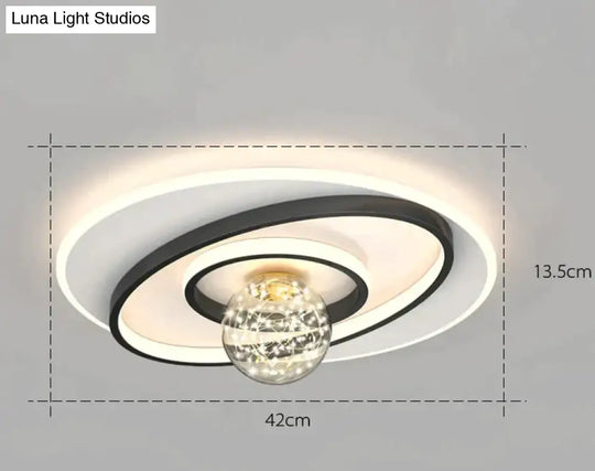 Nordic Simple Modern Atmosphere Light Luxury Living Room Bedroom Ceiling Lamp