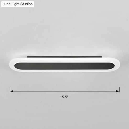 Nordic Style Acrylic Bar Led Wall Sconce For Corridor Lighting