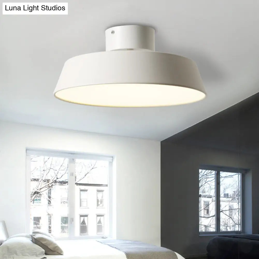 Nordic Style Acrylic Led Ceiling Light Fixture - Circle Design