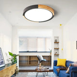 Nordic Style Led Ceiling Flush Mount Lighting With Acrylic Shade