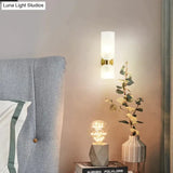 Nordic Wall Lamp All Copper Simple Personality Bedroom Bedside Light Extra Modern Tv Background