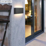 Outdoor Waterproof Ip65 Wall Lamp 6W/12W Led Light Modern Indoor/Outdoor Decor Up Down Dual-Head
