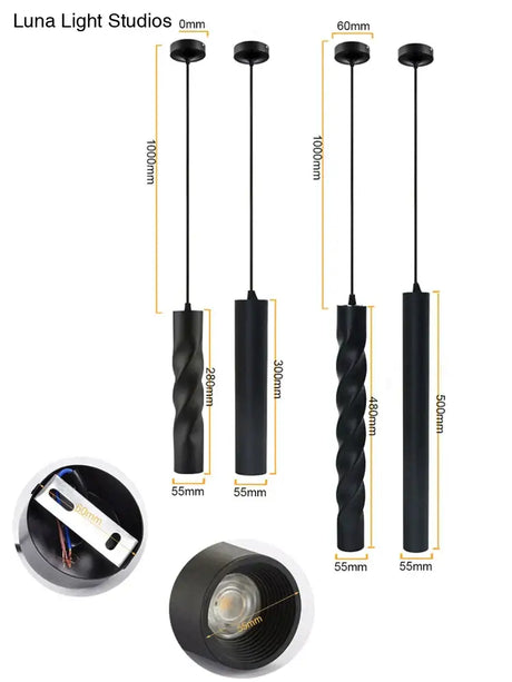 Pendant Lamp Dimmable Lights Hanging Kitchen Island Dining Room Shop Bar Counter Decoration