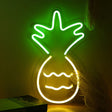 Pineapple Mini Led Night Light - Fun Cartoon Design For Bedroom Nightstand White